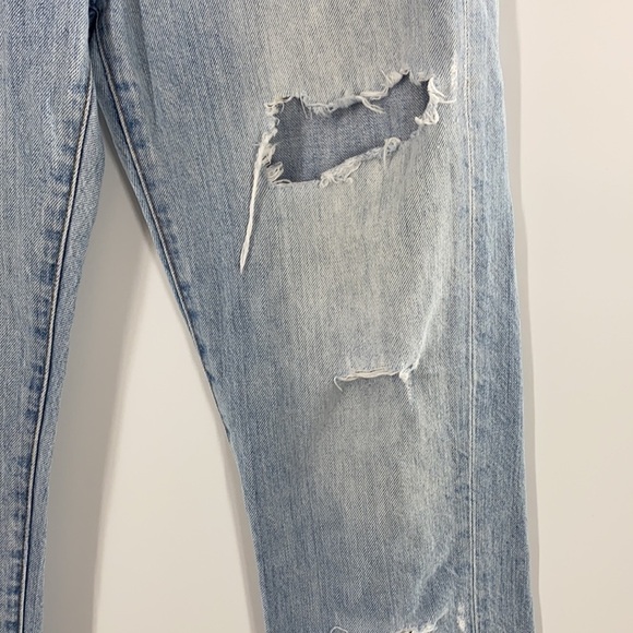 MADEWELL THE PERFECT SUMMER HIGH RISE DESTROYED JEAN Size 25